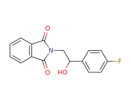 2-[2-(4-fluoro-phenyl)-2-hydroxy-ethyl]-isoindole-1,3-dione