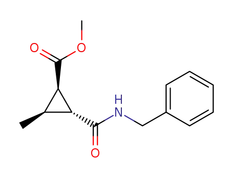(1R,2R,3R)-methyl 2-(benzylcarbamoyl)-3-methylcyclopropanecarboxylate