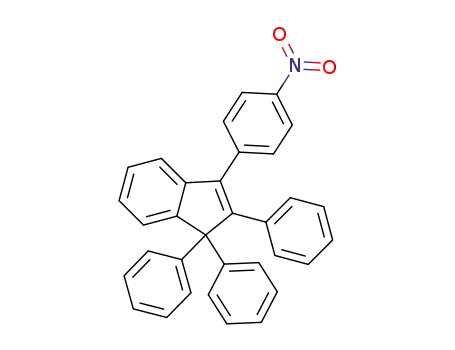 3-(4-nitrophenyl)-1,1,2-triphenyl-1H-indene