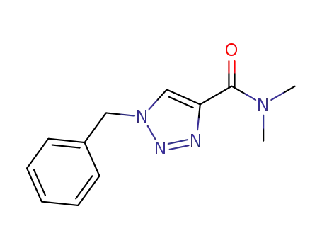 1-benzyl-N,N-dimethyl-1,2,3-triazole-4-carboxamide