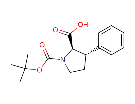 (2R,3S)-1-(tert-butoxycarbonyl)-3-phenylpyrrolidine-2-carboxylic acid