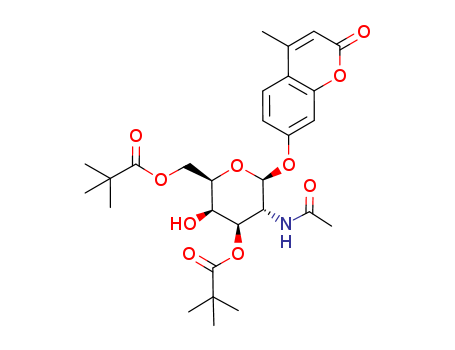 4-Methylumbelliferyl 2-Acetamido-2-deoxy-3,6-dipivaloyl-b-D-galactopyranoside