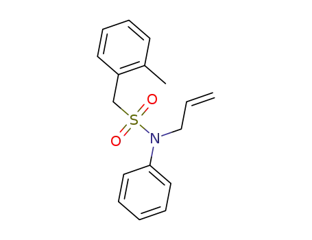 N-allyl-1-(2-methylphenyl)-N-phenylmethanesulfonamide