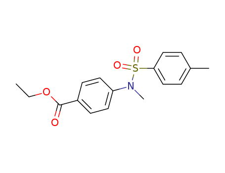 Benzoic acid, 4-[methyl[(4-methylphenyl)sulfonyl]amino]-, ethyl ester