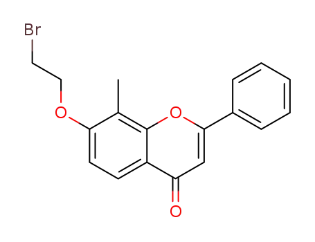 7-(2-bromoethoxy)-8-methyl-2-phenyl-4H-chromen-4-one
