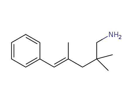 (E)-2,2,4-trimethyl-5-phenylpent-4-enylamine