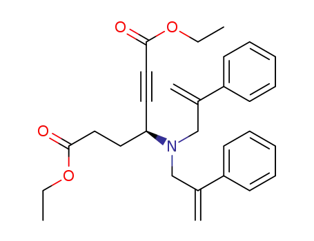 (S)-diethyl 4-(bis(2-phenylallyl)amino)hept-2-ynedioate