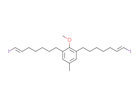 C<sub>22</sub>H<sub>32</sub>I<sub>2</sub>O
