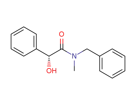 Molecular Structure of 1445920-42-2 ((R)-N-benzyl-2-hydroxy-N-methyl-2-phenylacetamide)