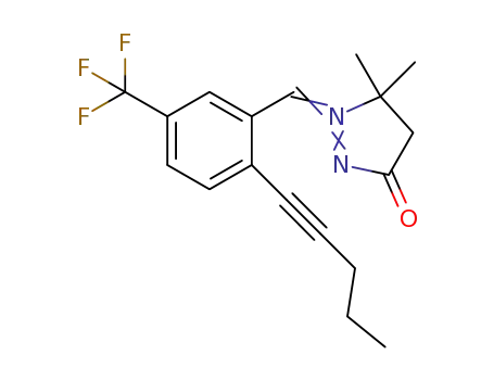 C<sub>18</sub>H<sub>19</sub>F<sub>3</sub>N<sub>2</sub>O