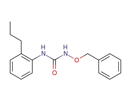 Molecular Structure of 1400979-83-0 (1-(benzyloxy)-3-(2-propylphenyl)urea)