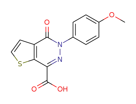 5-(4-methoxyphenyl)-4-oxo-4,5-dihydrothieno[2,3-d]pyridazine-7-carboxylic acid