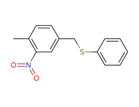 (4-methyl-3-nitrobenzyl)(phenyl)sulfane