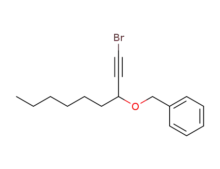 (((1-bromonon-1-yn-3-yl)oxy)methyl)benzene