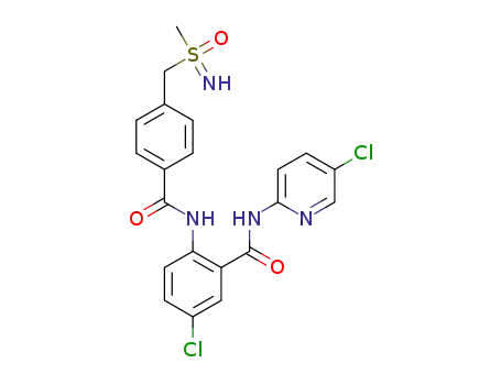 C<sub>21</sub>H<sub>18</sub>Cl<sub>2</sub>N<sub>4</sub>O<sub>3</sub>S