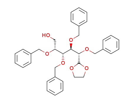 2,3,4,5-tetra-O-benzyl-D-altrose ethylene acetal