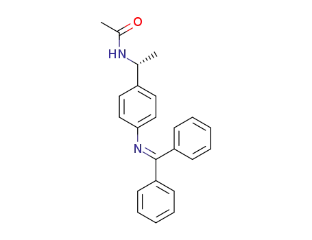 (R)-N-(1-(4-(diphenylmethyleneamino)phenyl)ethyl)acetamide