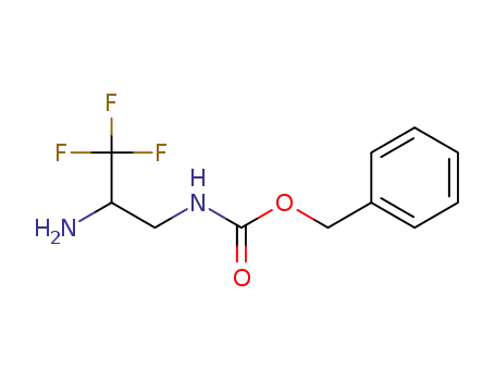 benzyl (2-amino-3,3,3-trifluoropropyl)carbamate
