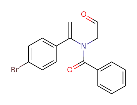 N-(1-(4-bromophenyl)vinyl)-N-(2-oxoethyl)benzamide