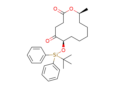 (6R,12S)-6-{[(tert-butyl)(diphenyl)silyl]oxy}-12-methyl-1-oxacyclododecane-2,5-dione