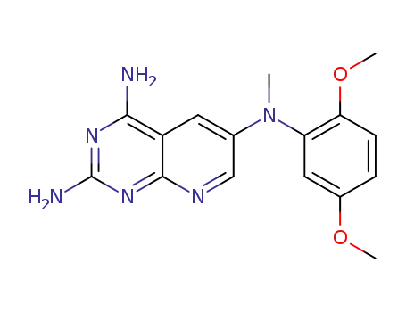 C<sub>16</sub>H<sub>18</sub>N<sub>6</sub>O<sub>2</sub>