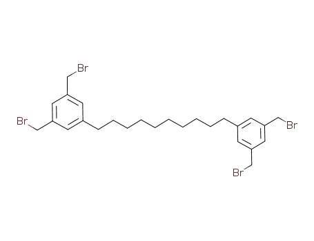 Molecular Structure of 724469-93-6 (1,10-bis[3,5-di(bromomethyl)phenyl]decane)