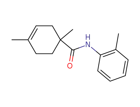 Molecular Structure of 1427276-84-3 (1,4-dimethyl-N-o-tolylcyclohex-3-enecarboxamide)