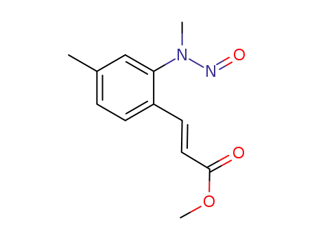 (E)-methyl 3-(4-methyl-2-(methyl(nitroso)amino)phenyl)acrylate