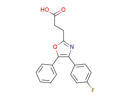 3-(4-(4-fluorophenyl)-5-phenyloxazol-2-yl)propanoic acid