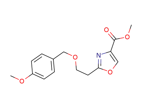 methyl 2-(2-(4-methoxybenzyloxy)ethyl)oxazole-4-carboxylate