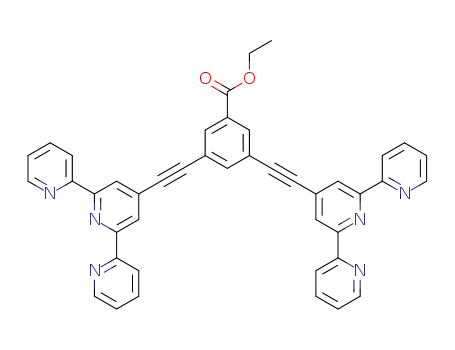 ethyl 3,5-bis(2,5-bis(2-pyridyl)pyridin-4-ylethynyl)benzoate