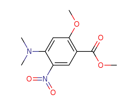 methyl 4-(dimethylamino)-2-methoxy-5-nitrobenzoate