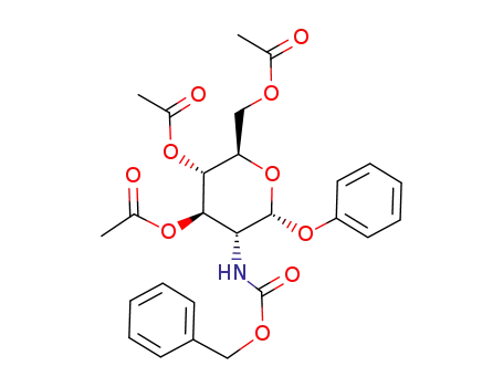 Acetic acid (2R,3S,4R,5R,6R)-3-acetoxy-2-acetoxymethyl-5-benzyloxycarbonylamino-6-phenoxy-tetrahydro-pyran-4-yl ester