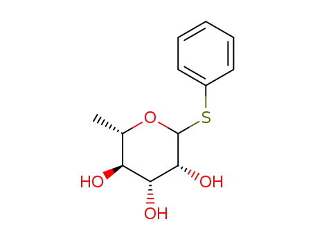 Molecular Structure of 153745-68-7 (phenyl 1-thio-L-rhamnopyranoside)