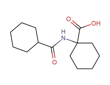 Cyclohexanecarboxylic acid, 1-[(cyclohexylcarbonyl)amino]- (9CI)