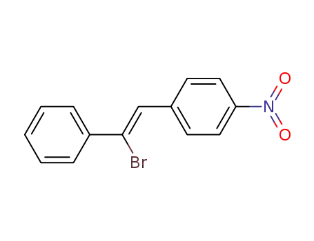 Molecular Structure of 108011-31-0 ((Z)-1-(2-bromo-2-phenylvinyl)-4-nitrobenzene)