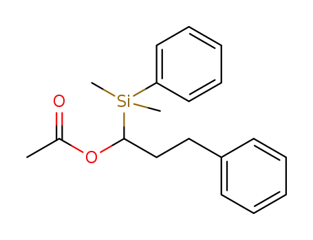 1-dimethylphenylsilyl-3-phenylpropyl acetate