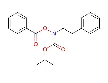 O-benzoyl-N-tert-butoxycarbonyl-N-phenethylhydroxylamine