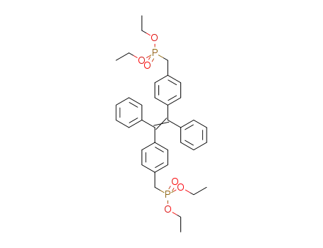 tetraethyl(4,4′-(1,2-diphenylethene-1,2-diyl)bis(4,1-phenylene))bis(methylene)diphosphonate