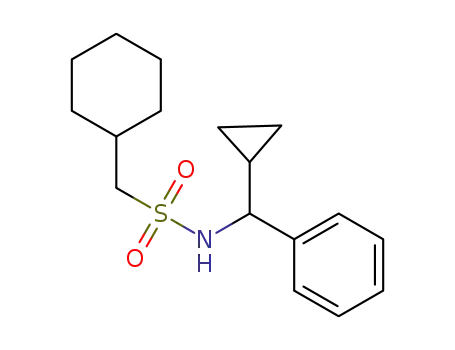 Molecular Structure of 1376394-94-3 (C<sub>17</sub>H<sub>25</sub>NO<sub>2</sub>S)