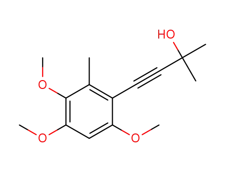 2-methyl-4-(3,4,6-trimethoxy-2-methylphenyl)but-3-yne-2-ol