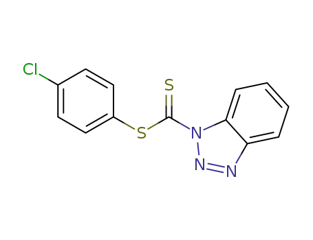 4-chlorophenyl 1H-benzo[d][1,2,3]triazole-1-carbodithioate