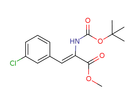 (Z)-methyl 2-((tert-butoxycarbonyl)amino)-3-(3-chlorophenyl)acrylate