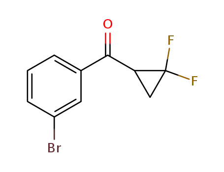 (3-bromophenyl)(2,2-difluorocyclopropyl)methanone