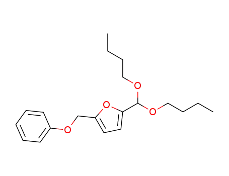 2-(dibutoxymethyl)-5-(phenoxymethyl)furan