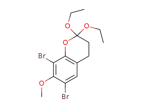 C<sub>14</sub>H<sub>18</sub>Br<sub>2</sub>O<sub>4</sub>