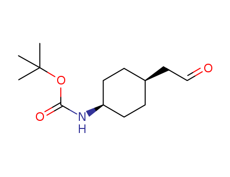 tert-butyl N-[cis-4-(2-oxoethyl)cyclohexyl]carbamate