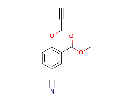 methyl 5-cyano-2-(prop-2-ynyloxy)benzoate