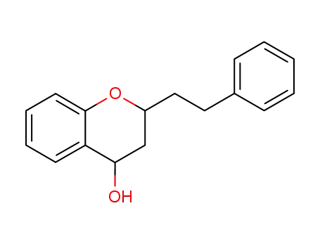 Molecular Structure of 61828-47-5 (2H-1-Benzopyran-4-ol, 3,4-dihydro-2-(2-phenylethyl)-)
