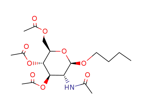 (5-Acetamido-3,4-diacetyloxy-6-butoxyoxan-2-yl)methyl acetate